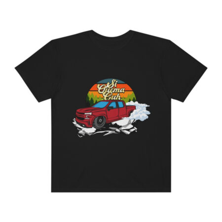 Si Quema Cuh Truck Burnout T-Shirt - Funny T-Shirt for Everyday Wear