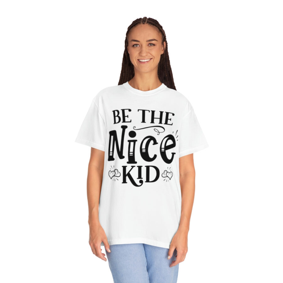 Be the Nice Kid Shirt | Teacher Student Back to School | Vintage Teacher Shirt | Positive Clothing | Teen Gift | Trendy Tops | Kindness T-shirt | School Staff - Image 4