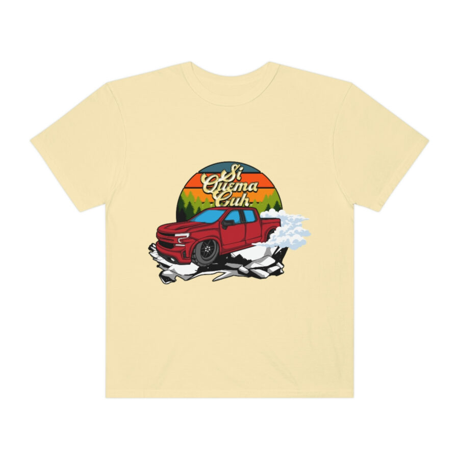 Si Quema Cuh Truck Burnout T-Shirt - Funny T-Shirt for Everyday Wear - Image 5