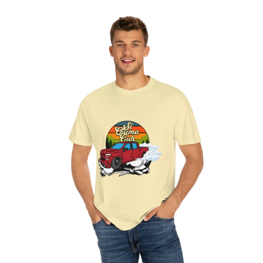 Si Quema Cuh Truck Burnout T-Shirt - Funny T-Shirt for Everyday Wear - Image 7