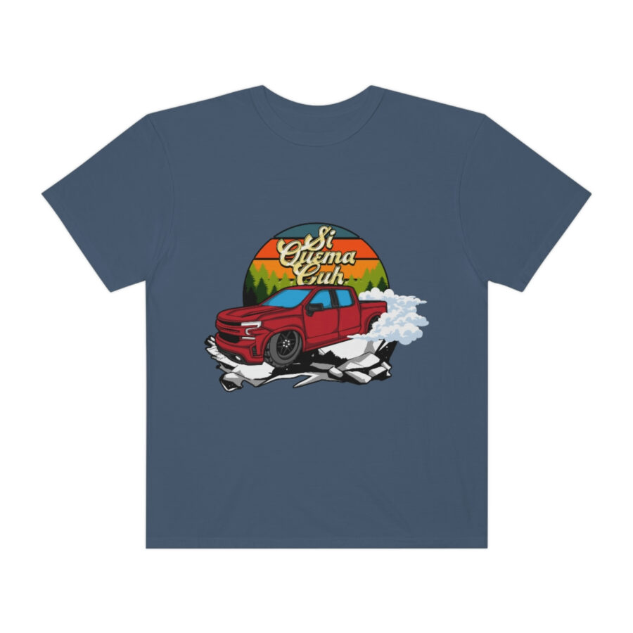 Si Quema Cuh Truck Burnout T-Shirt - Funny T-Shirt for Everyday Wear - Image 13