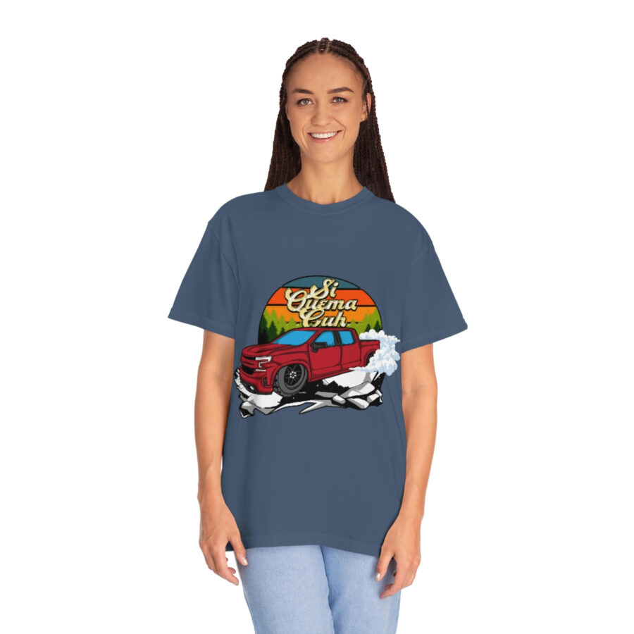 Si Quema Cuh Truck Burnout T-Shirt - Funny T-Shirt for Everyday Wear - Image 16