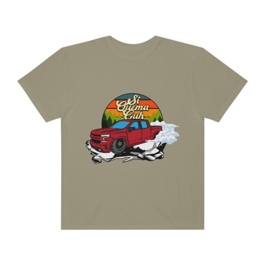 Si Quema Cuh Truck Burnout T-Shirt - Funny T-Shirt for Everyday Wear - Image 9