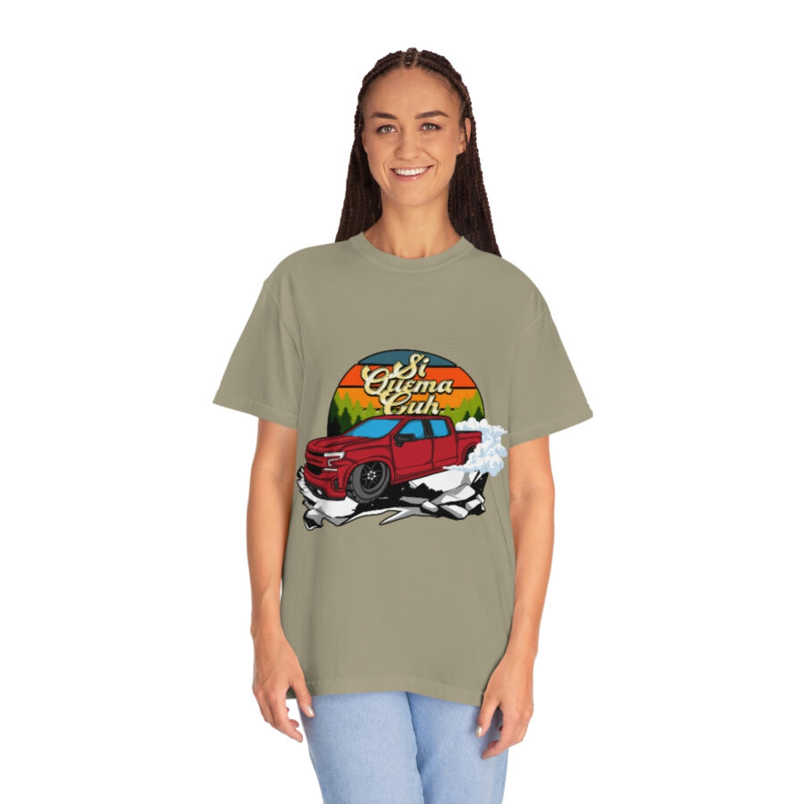 Si Quema Cuh Truck Burnout T-Shirt - Funny T-Shirt for Everyday Wear - Image 12