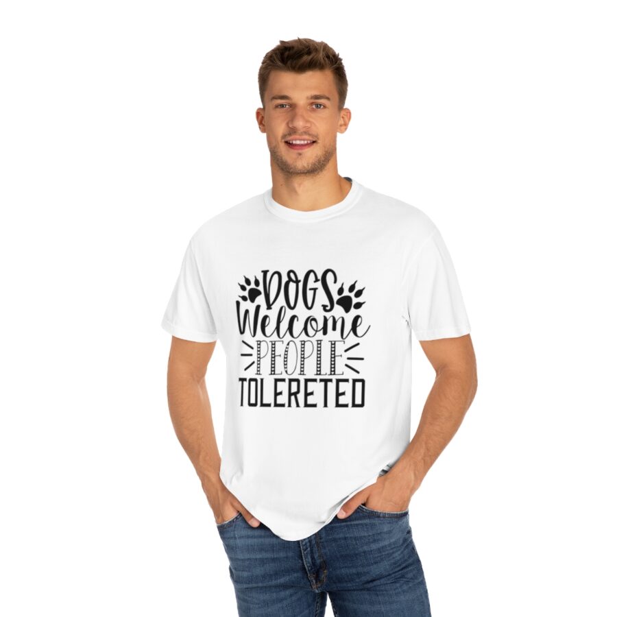 Dogs Welcome People Tolerated Shirt | Dogs Best Friend Shirt | Dog Owner Shirt Gift | Dog Lover Gift | Dog Mom Shirt | Dog Dad Shirt | Dog Owner Gift | Funny Dog Shirt | Dogs - Image 7