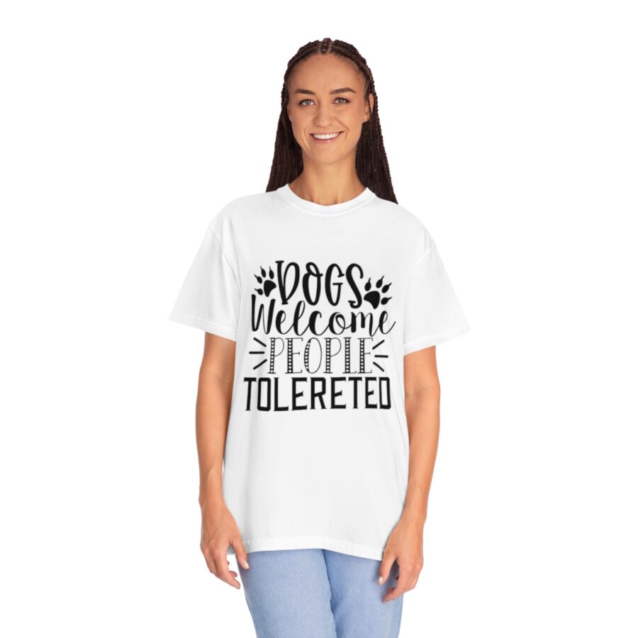 Dogs Welcome People Tolerated Shirt | Dogs Best Friend Shirt | Dog Owner Shirt Gift | Dog Lover Gift | Dog Mom Shirt | Dog Dad Shirt | Dog Owner Gift | Funny Dog Shirt | Dogs - Image 8