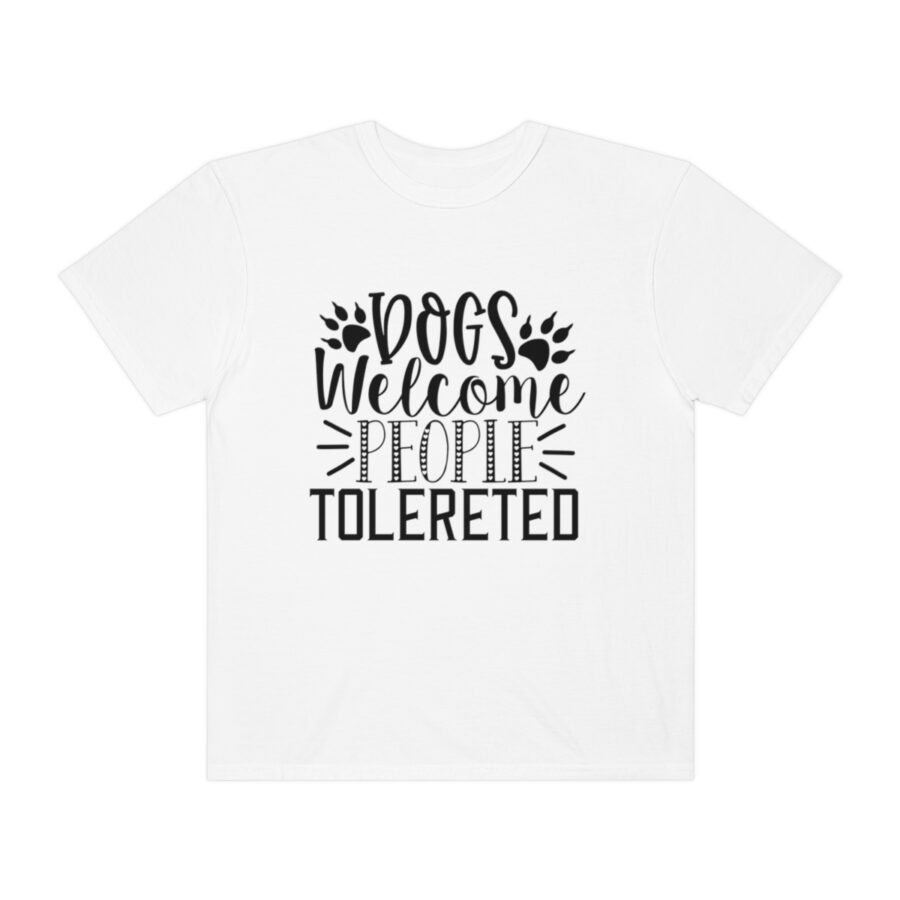 Dogs Welcome People Tolerated Shirt | Dogs Best Friend Shirt | Dog Owner Shirt Gift | Dog Lover Gift | Dog Mom Shirt | Dog Dad Shirt | Dog Owner Gift | Funny Dog Shirt | Dogs - Image 5