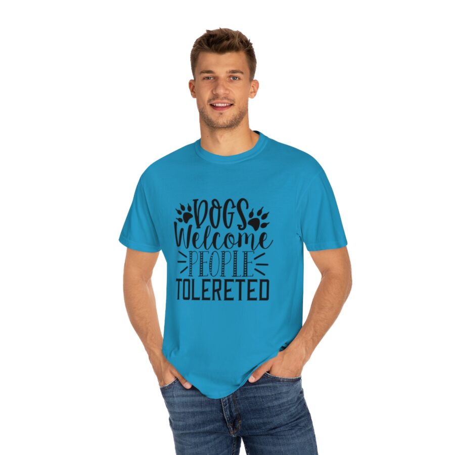 Dogs Welcome People Tolerated Shirt | Dogs Best Friend Shirt | Dog Owner Shirt Gift | Dog Lover Gift | Dog Mom Shirt | Dog Dad Shirt | Dog Owner Gift | Funny Dog Shirt | Dogs - Image 3