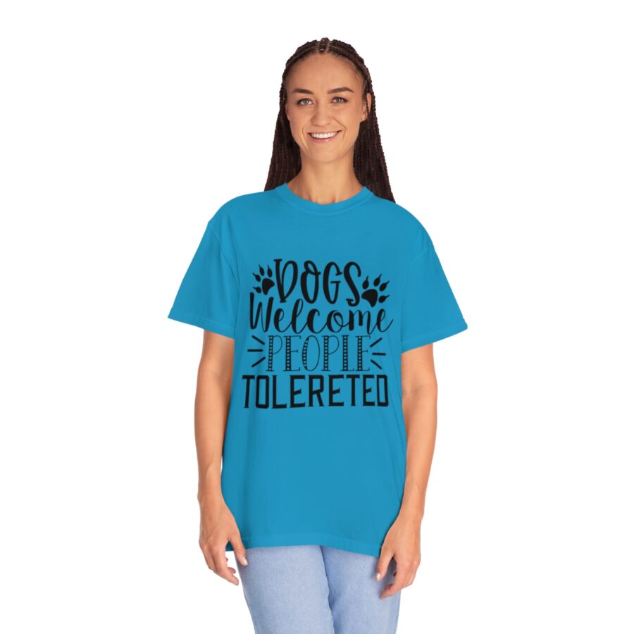 Dogs Welcome People Tolerated Shirt | Dogs Best Friend Shirt | Dog Owner Shirt Gift | Dog Lover Gift | Dog Mom Shirt | Dog Dad Shirt | Dog Owner Gift | Funny Dog Shirt | Dogs - Image 4